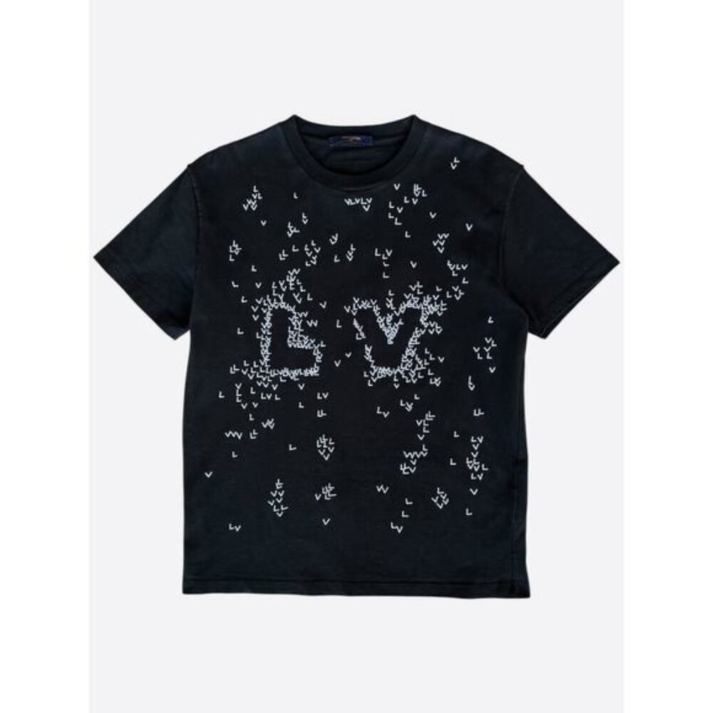 Louis Vuitton Black & White LV Spread T-Shirt